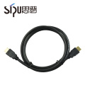 O ouro de alta velocidade da folha de AL de SIPU 30AWG-24AWG CCS conecta o cabo de 1m 1.5m 1.3v hdmi